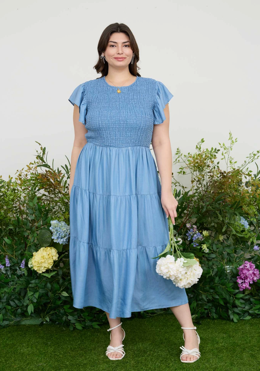 princess polly baby blue dress Plus Size Bridesmaid Dresses: 21 Gorgeous Looks I Tried (Booyah! Secrets  Revealed!) main image 0